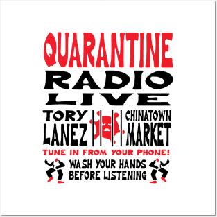 Quarantine Radio Posters and Art